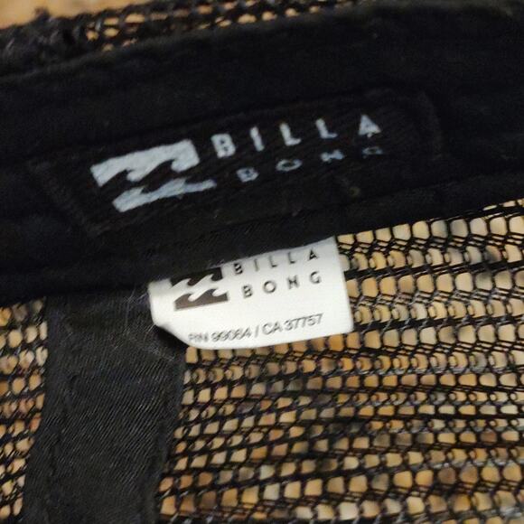 Billabong Women's Across Waves Adjustable Trucker Hat with Mesh Back Black Sands - Picture 6 of 7